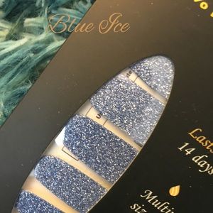 3/$20 Rarity Nail Polish Strips - Blue Ice